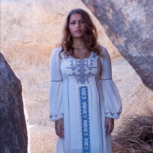 Free People Bohemian Maxi Dress